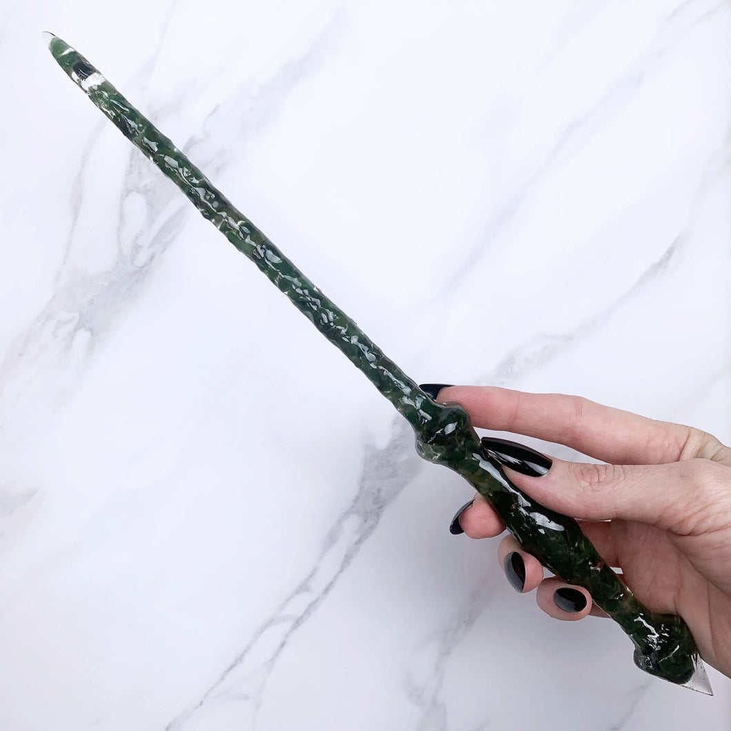 Made to Order Gemstone Stiletto Wand
