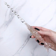 Load image into Gallery viewer, Made to Order Gemstone Mertail Wand
