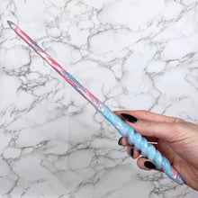 Load image into Gallery viewer, Made to Order, Marbled Twist Wand
