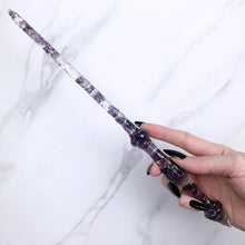 Load image into Gallery viewer, Made to Order Gemstone Stiletto Wand
