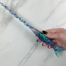 Load and play video in Gallery viewer, Made to Order, Iridescent Mertail Wand
